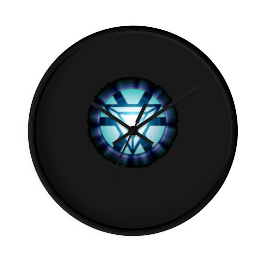 Discover Tony Stark Arc Reactor Wall Clocks
