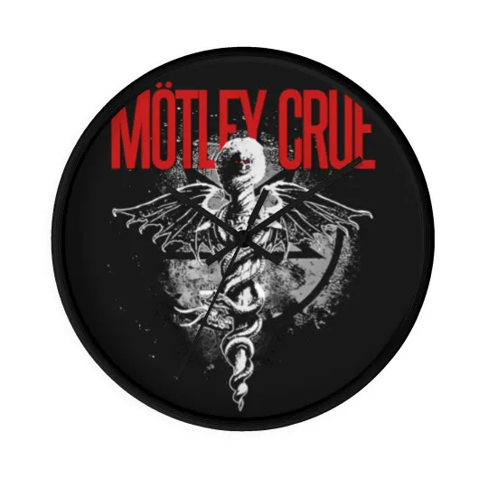 Discover Motley Crue Logo Wall Clocks