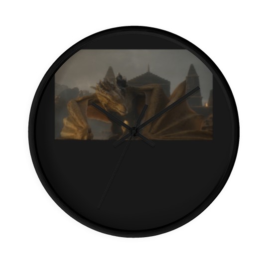 Discover Aemond, house of the dragons, dragons, game of thrones, fantasy Wall Clocks