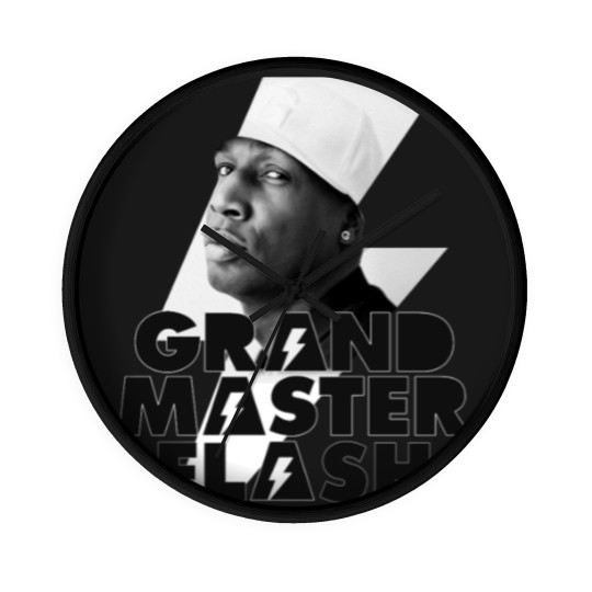 Discover Grandmaster Flash Wall Clocks