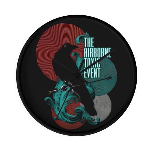 Discover The Airborne Toxic Event Logo Funny Comfortable Wall Clocks