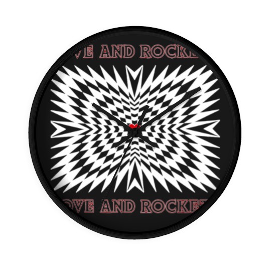 Discover Love and Rockets Wall Clocks