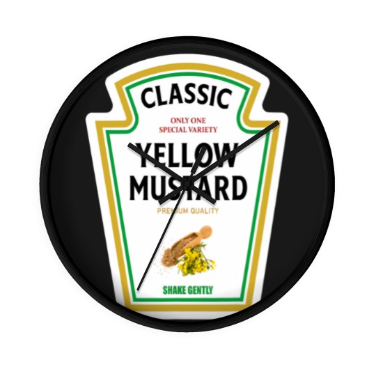 Discover Mustard Halloween 2023 Costume Family Matching K Wall Clocks