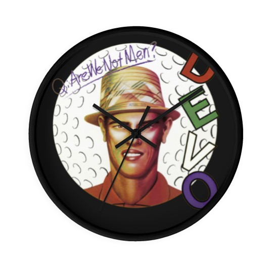 Discover Devo - Q Are We Not Men A We Are Devo Wall Clocks