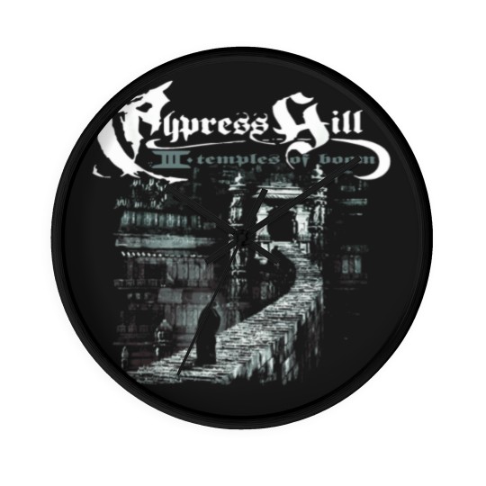 Discover Cypress Hill - Temple Of Boom Wall Clocks