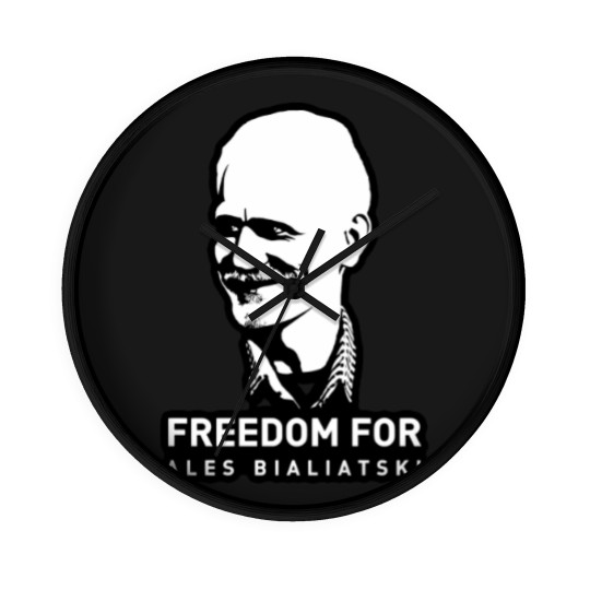 Discover Freedom For Ales Bialiatski Bb Wall Clocks