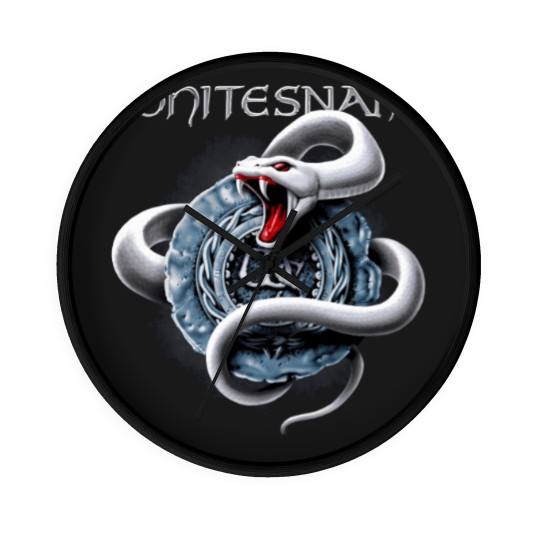 Discover white snake Wall Clocks