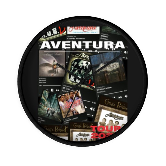 Discover 2024 Aventura Tour Cerrando Ciclos Concierto, Aventura Wall Clocks