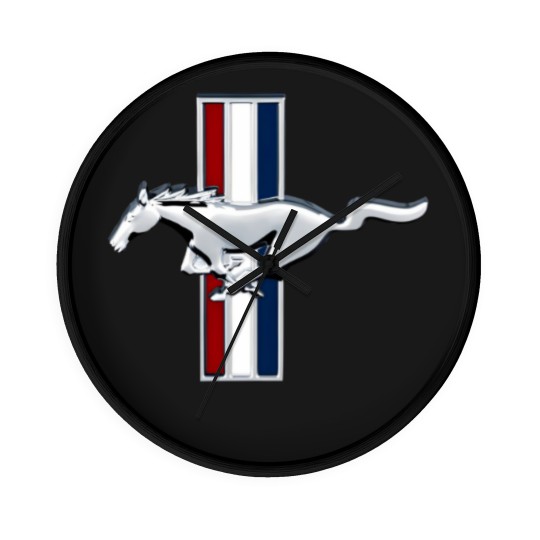 Discover Mustang Fastback Wall Clocks