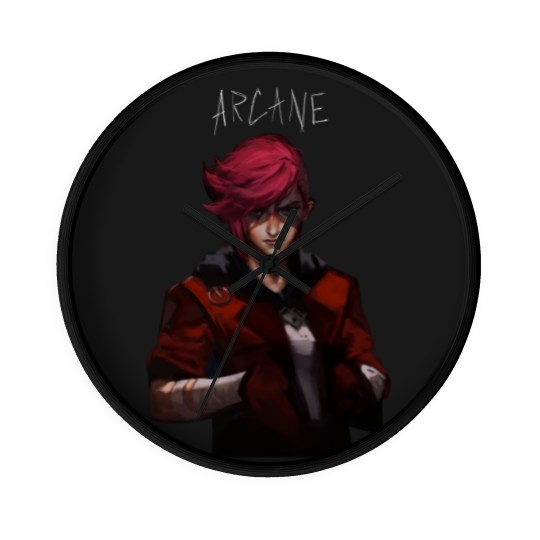 Discover League Of Legend Arcane Vi Wall Clocks