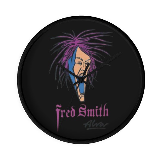 Discover Fred Smith, Alva skateboarddesign Wall Clocks