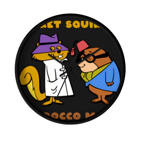 Discover Secret Squirrel and Morocco Mole Wall Clocks