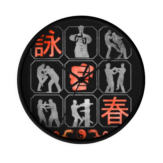 Discover Wing Chun Lifestyle, Kung Fu, kungfu Wall Clocks