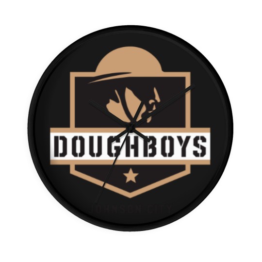Discover Johnson City Doughboys Club Sport in US Wall Clocks