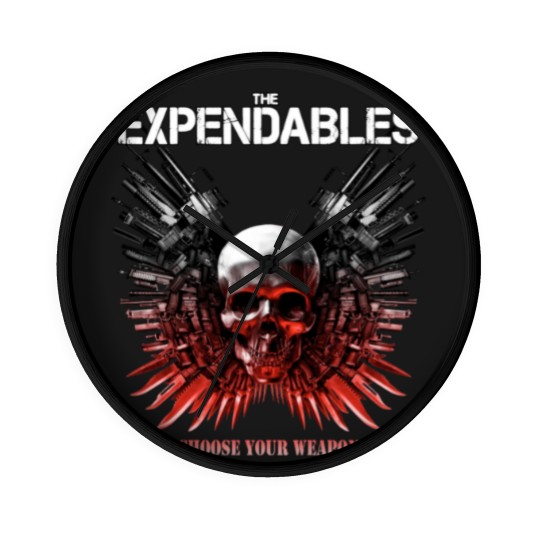 Discover The Expendables Movie Wall Clocks