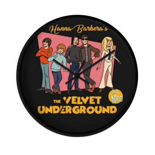 Discover The Velvet Underground And Nico Punk Rock Barberas The Velvet Underground And Nico Punk Rock Wall Clocks