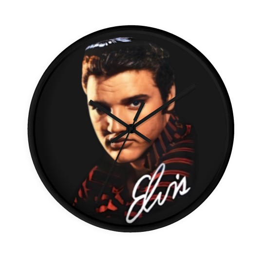 Discover Vintage Elvis Presley Wall Clocks 90s Band Wall Clocks Big Face Grail
