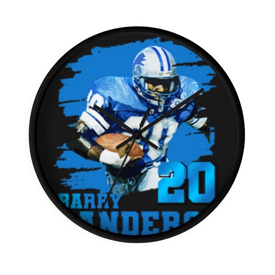 Discover Barry Sanders Wall Clocks Wall Clocks