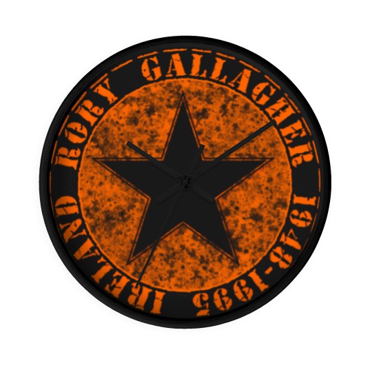 Discover rory gallagher ireland 1948 1995 music d14 Wall Clocks