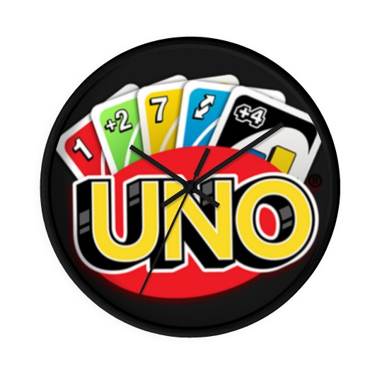 Discover UNO Game Card Wall Clocks