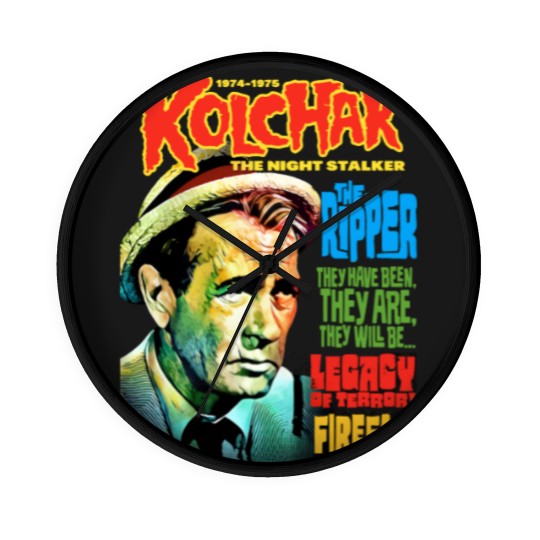 Discover Kolchak The Night Stalker Wall Clocks, Kolchak Wall Clocks, Kolchak Wall Clocks