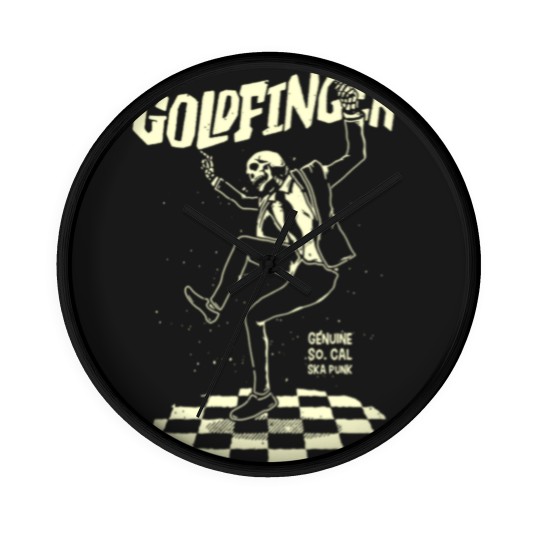 Discover Goldfinger band Wall Clocks