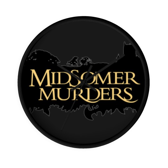 Discover Midsomer Murders, Midsomer Murders Fitted,midsomer murders, midsomer county, john nettles, british t Wall Clocks