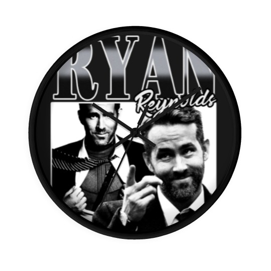 Discover Ryan Reynolds Movie Actor Wall Clocks Vintage, Ryan Reynolds Wall Clocks, Ryan Reynolds Wall Clocks