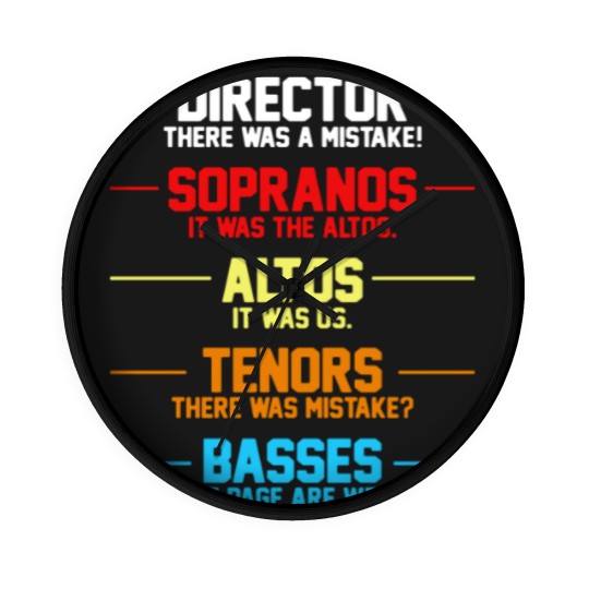 Discover Director There Was A Mistake Sopranos Wall Clocks