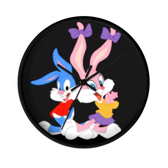 Discover Buster and Babs Bunny Wall Clocks