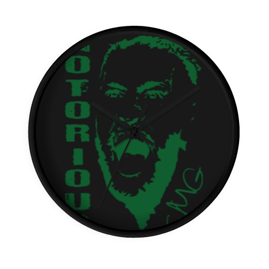 Discover Conor Mcgregor - Notorious Conor Mcgregor Wall Clocks
