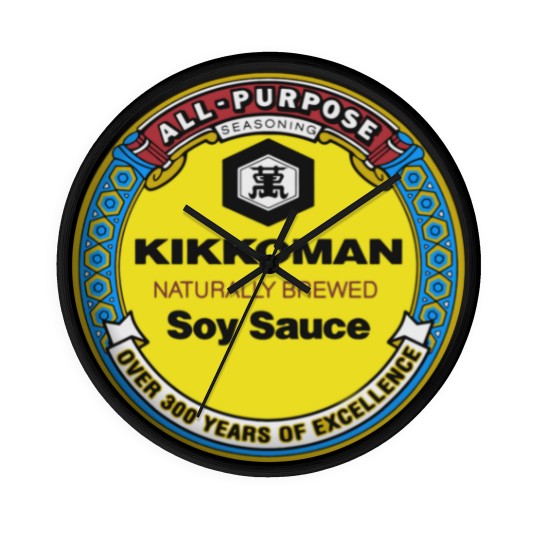 Discover Kikkoman Soy Sauce Wall Clocks