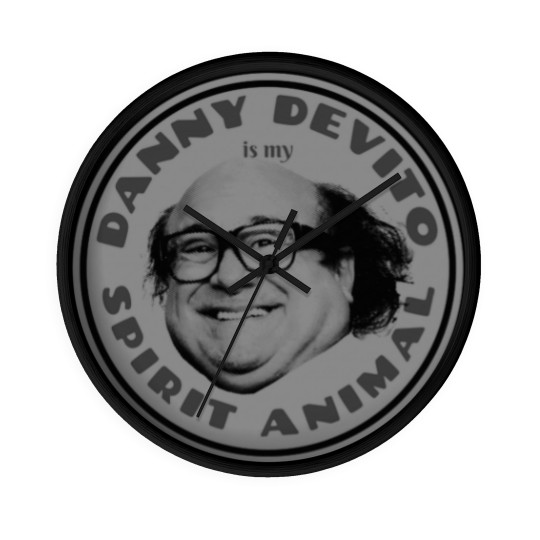 Discover Danny Devito is my Spirit Animal Wall Clocks