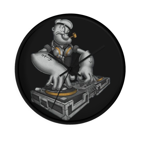 Discover DJ Popeye Wall Clocks