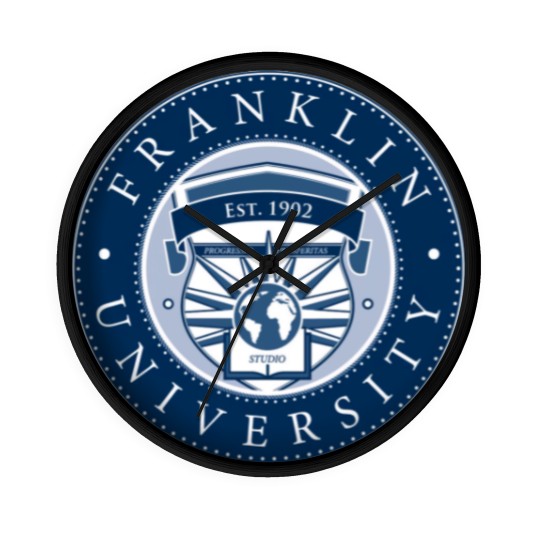 Discover Franklin University Established 1902 Wall Clocks