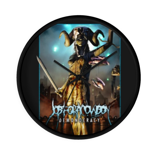 Discover Demonocracy - Jon For a Cowboy Wall Clocks