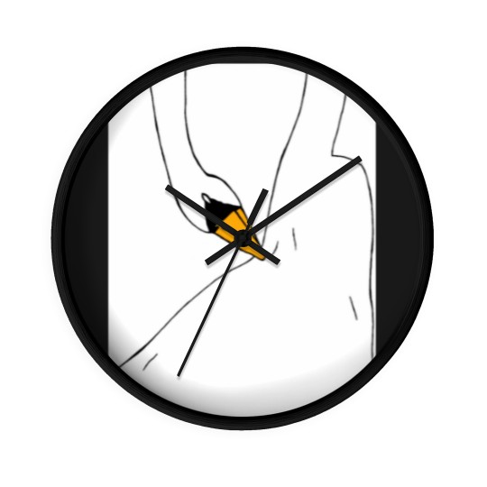 Discover Swan Dress (Bjork) Graphic Wall Clocks