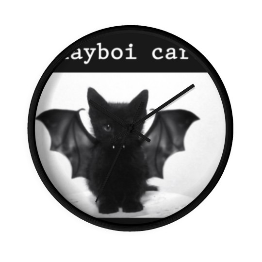 Discover Playboi Carti Cat Wall Clocks, Playboi Carti Meme Wall Clocks