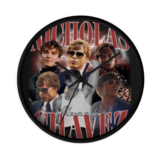 Discover Nicholas Chavez Wall Clocks, Nicholas Alexander Chavez Retro Wall Clocks