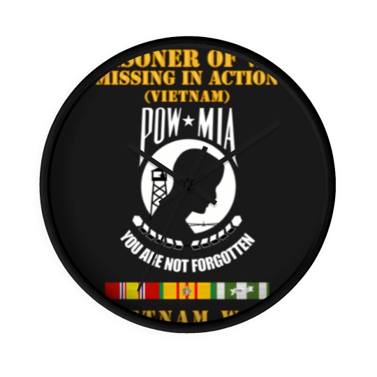 Discover Pow Mia Vietnam W  Vn Svc Wall Clocks