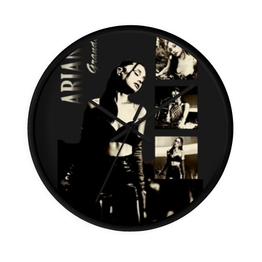 Discover Ariana American Singer Wall Clocks, Yours Truly Ariana, Ariana cloud, Ariana Wall Clocks