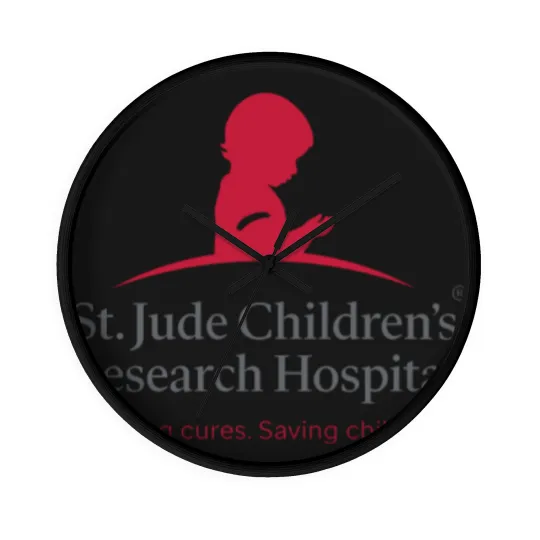 Discover St Jude-Logo Wall Clocks