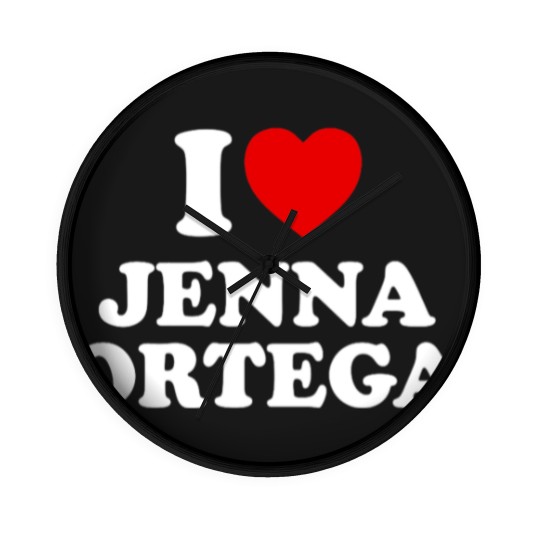 Discover i love jenna ortega Wall Clocks