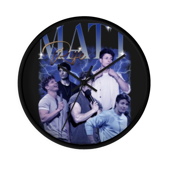 Discover Matt Rife Wall Clocks, Matt Rife Vintage Wall Clocks, Matt Rife World