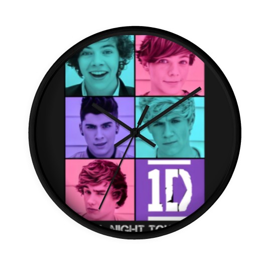 Discover Up All Night Tour 2012 Harry selfie One direction Wall Clocks Merch
