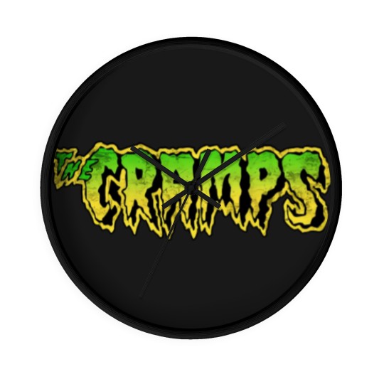 Discover the cramps logo Wall Clocks