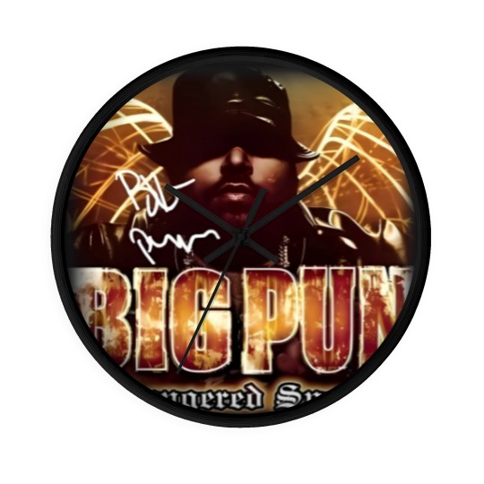 Discover Big Pun Endangered Species Album Wall Clocks, Big Pun Tour Wall Clocks