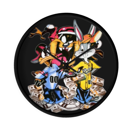Discover Vtg Y2k Looney Toons Swap Meet Bootleg Jewels Cartoon Wall Clocks
