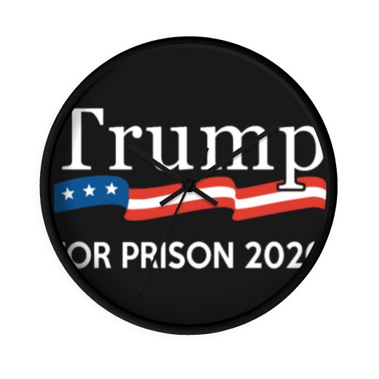 Discover Trump for Prison 2020 Wall Clocks