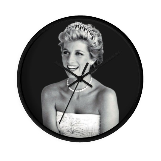 Discover Princess of Wales Lady Diana Dynasty Di Wall Clocks Vintage Retro Meme Gift